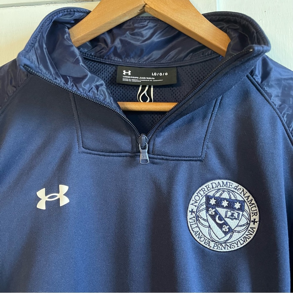 Mens Under Armour Quarter Zip Fleece - Picture 7 of 8
